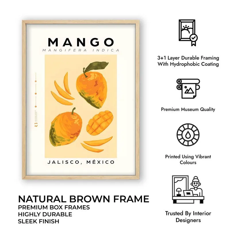 MangoFarm Archival Canvas Wall Art - Brown media 10