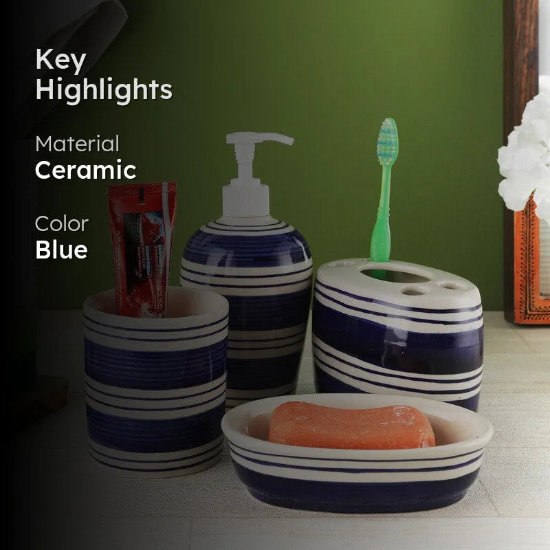 Chic Bathroom Accessories Set - Four Piece Set media 2