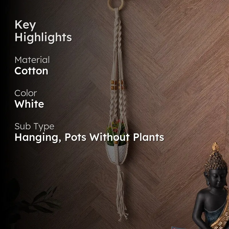 Dola Macrame Planter media 2