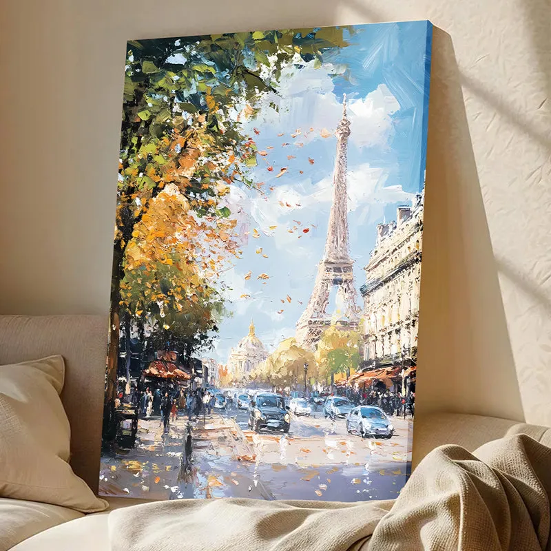 View Of Eiffel Wall Art media 6