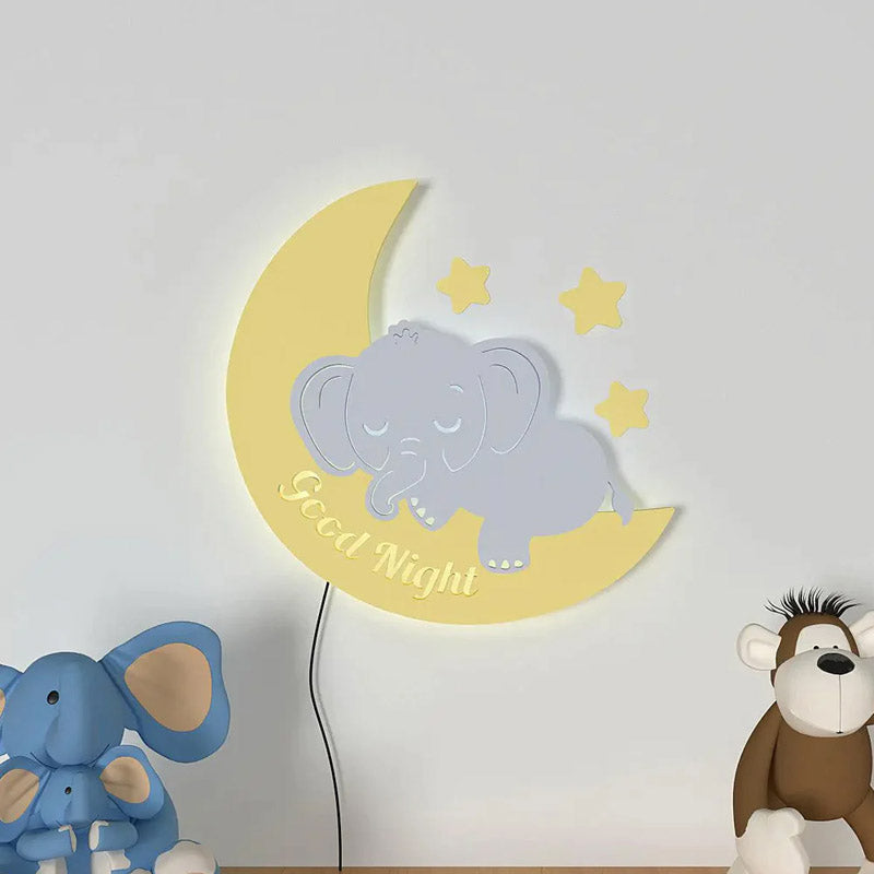 Sleepy Ella LED Stripe Light MDF Wall Lamp media 3
