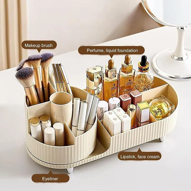 Sort Story Plastic Cosmetic Organiser - Cream media 5