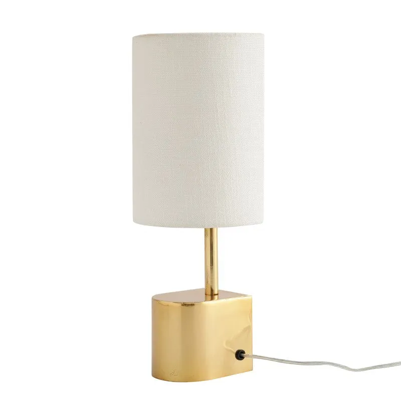 Siena Table Lamp - White,Gold media 5