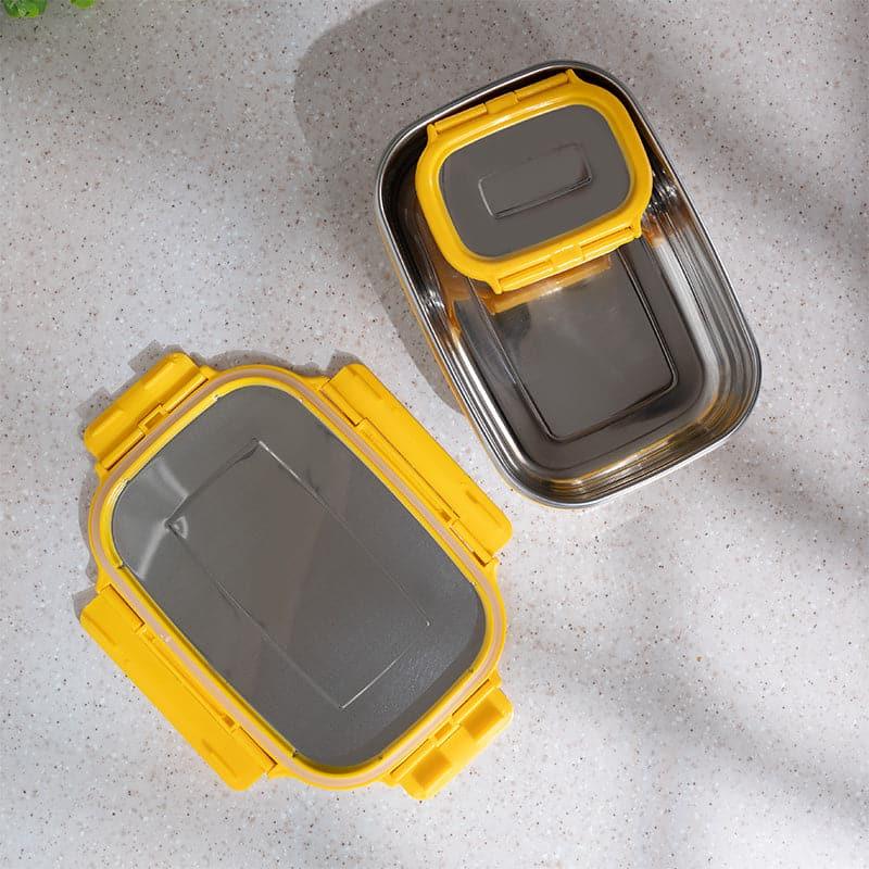 Cricket Wicket Yellow Lunch Box (775/150 mL) - Two Piece Set media 6