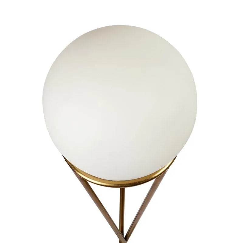 Dovie Glass Table Lamp - Gold media 3