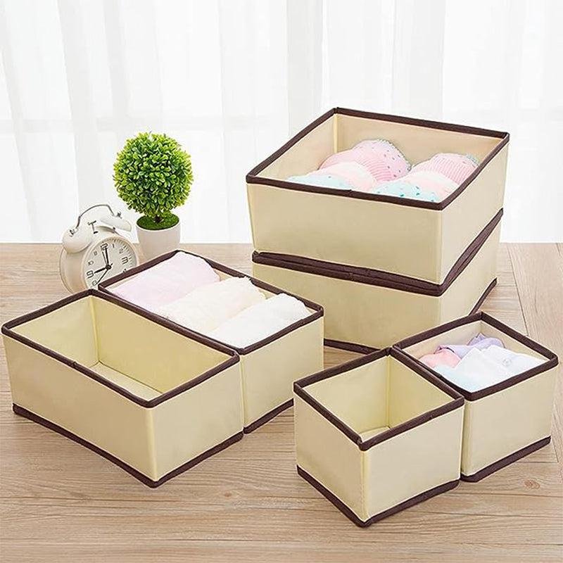 Harley Foldable Cloth Organizer - Set Of Six