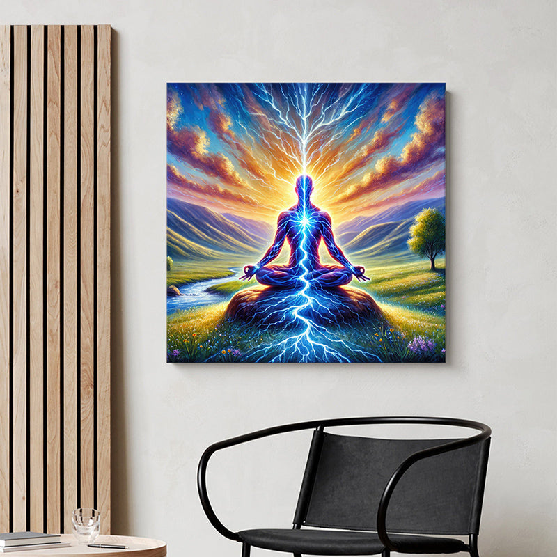 Divine Aura Wall Painting