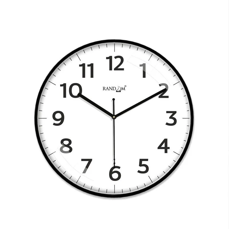 Dailytick Premium Silent Sweep Wall Clock - Black media 4