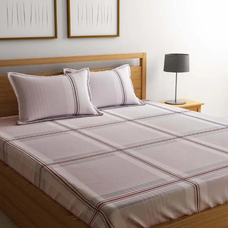 Nurvi Navya Microfiber Bedsheet - 210 GSM media 1