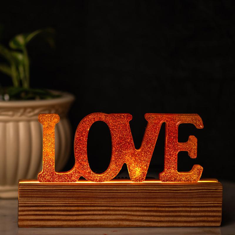 Love Led Table Lamp