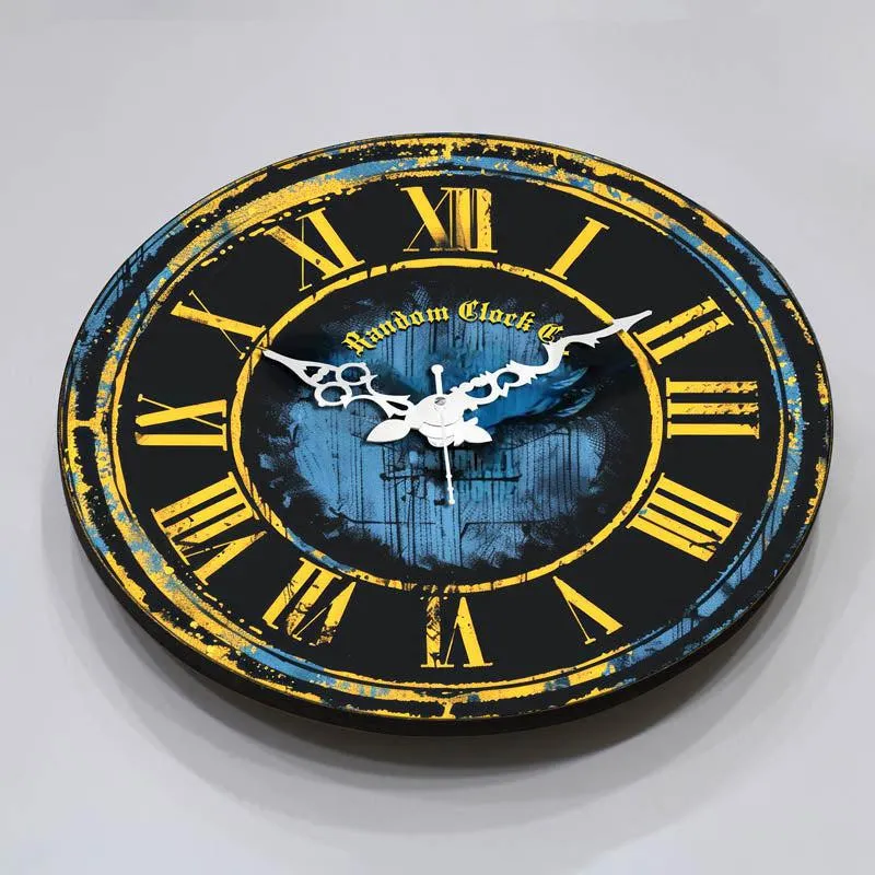 Neriah Blue 3D Printed MDF Wall Clock media 7