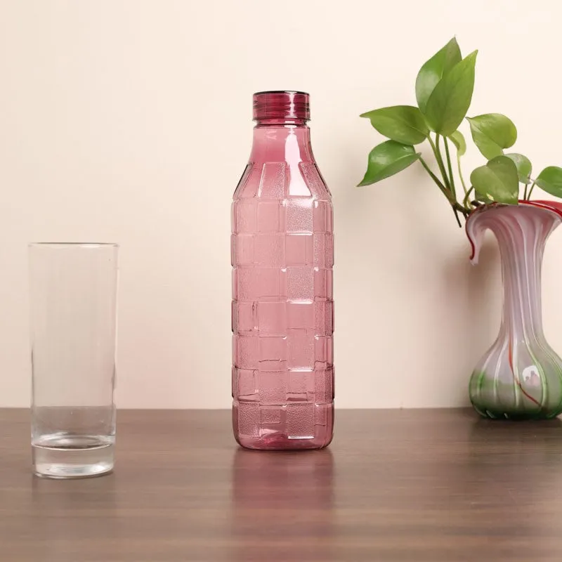 PureGrid Maroon Clear PET Bottle (1000 mL Each) - Set Of Four media 4
