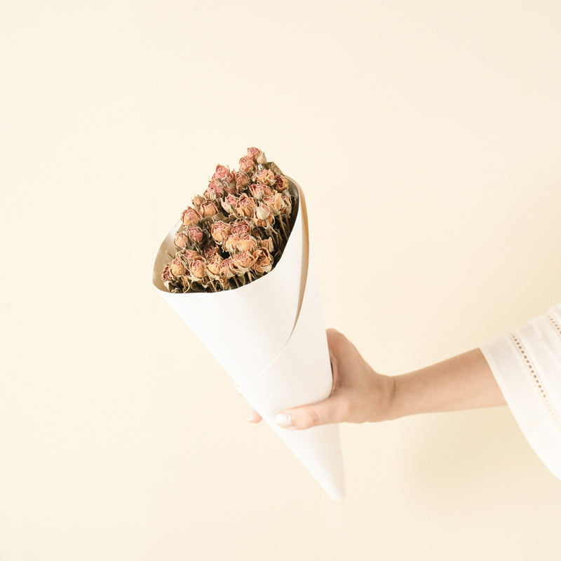 Eternal Beauty Dried Rose Flower Stick - Set Of Thirty media 3