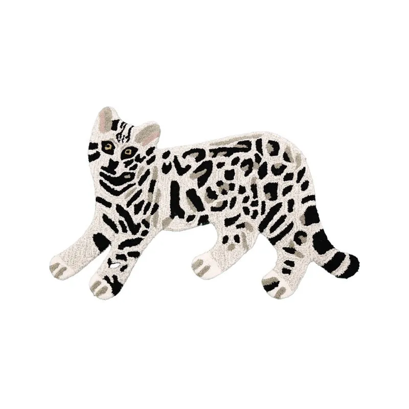 Mini Leopard Cotton Carpet media 1