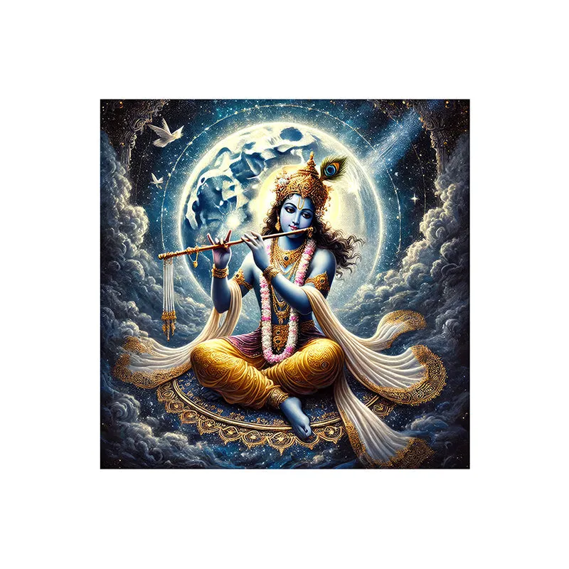 Venugopala Krishna Wall Painting media 4