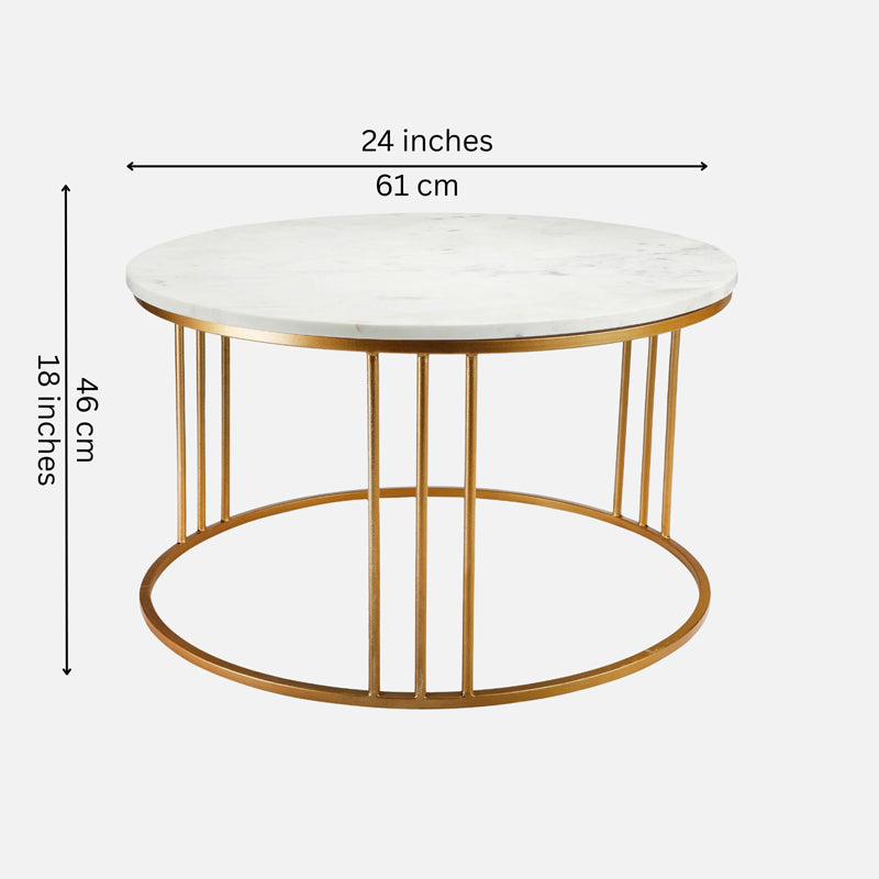 Orbyn Accent Table with Marble Top media 6