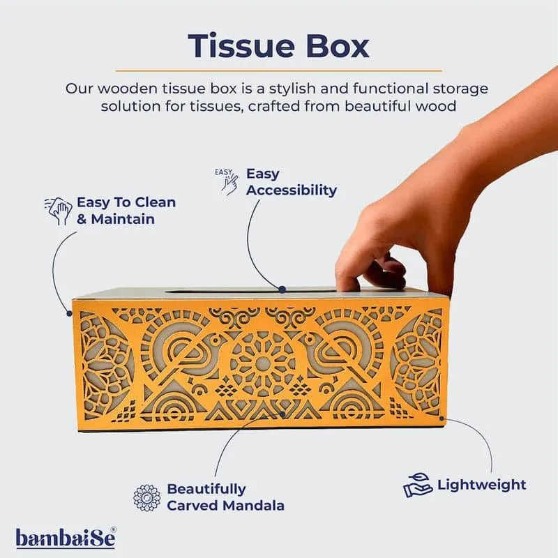 Kasha Ethnic Tissue Box media 4