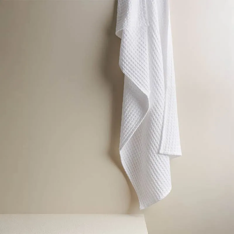 Simera Textured Waffle Bath Towel media 1