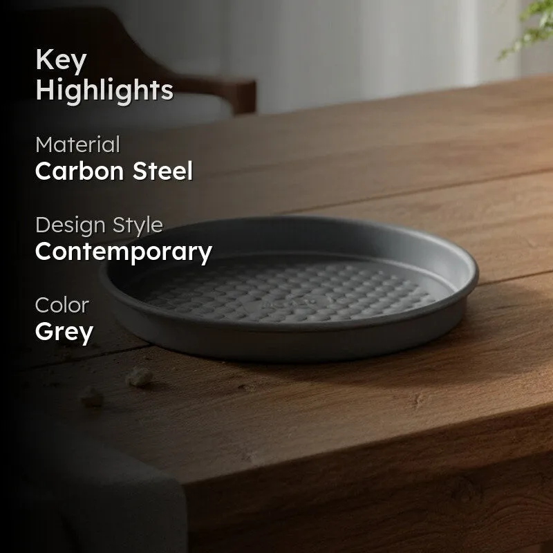 Meyer Lumira Grey Carbon Steel Round Baking Dish media 2