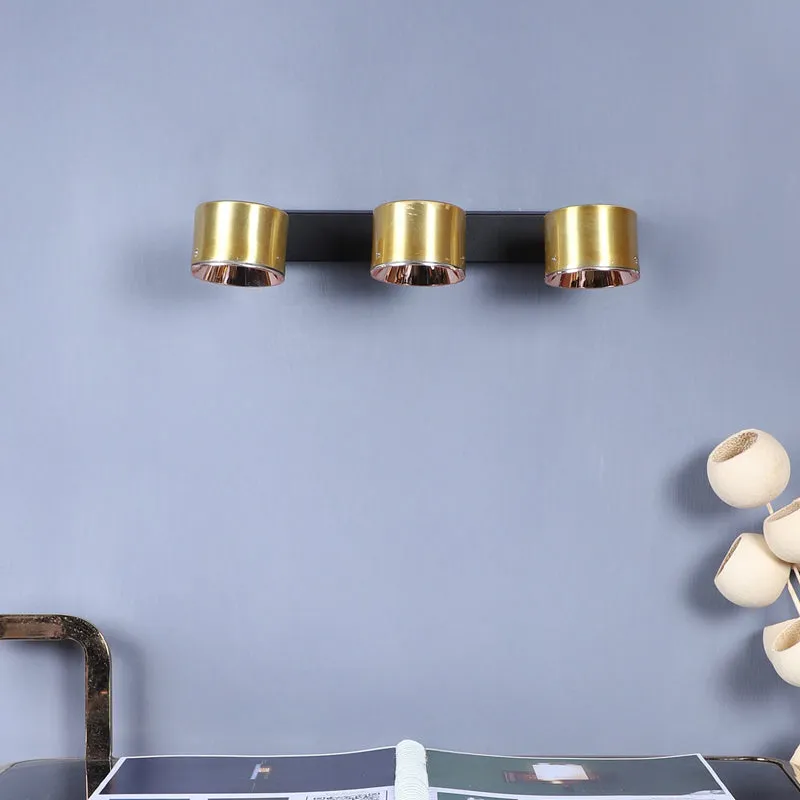 Lumos Triple Cluster Iron Wall Lamp media 3