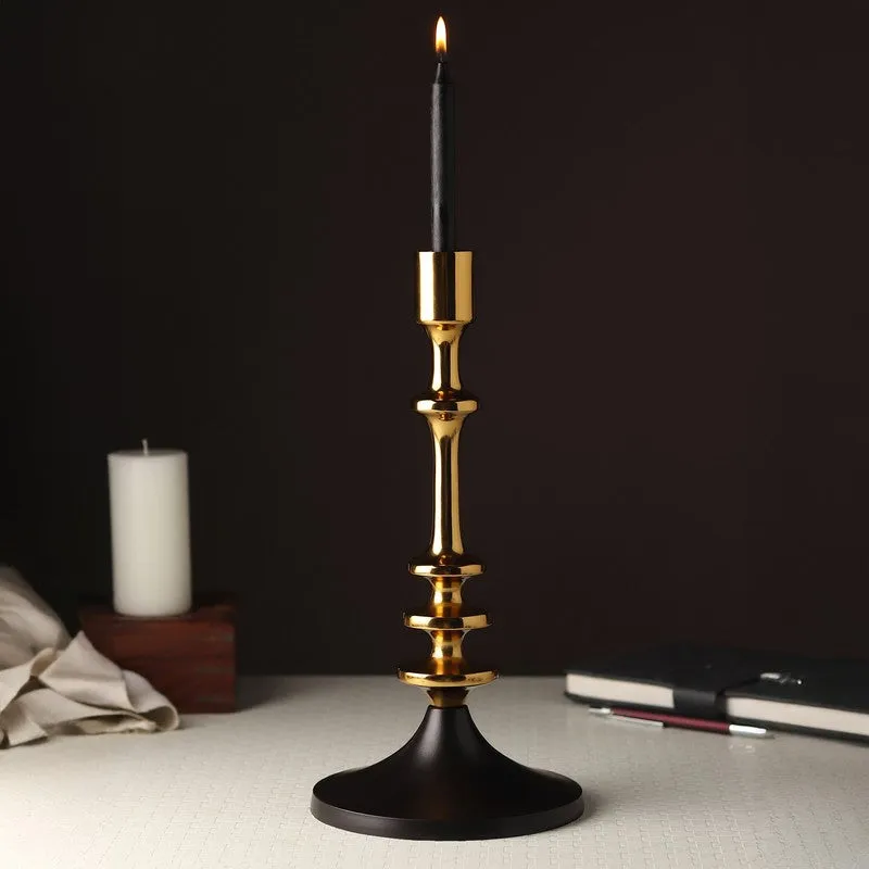 Artistic Metal Candle Holder media 1