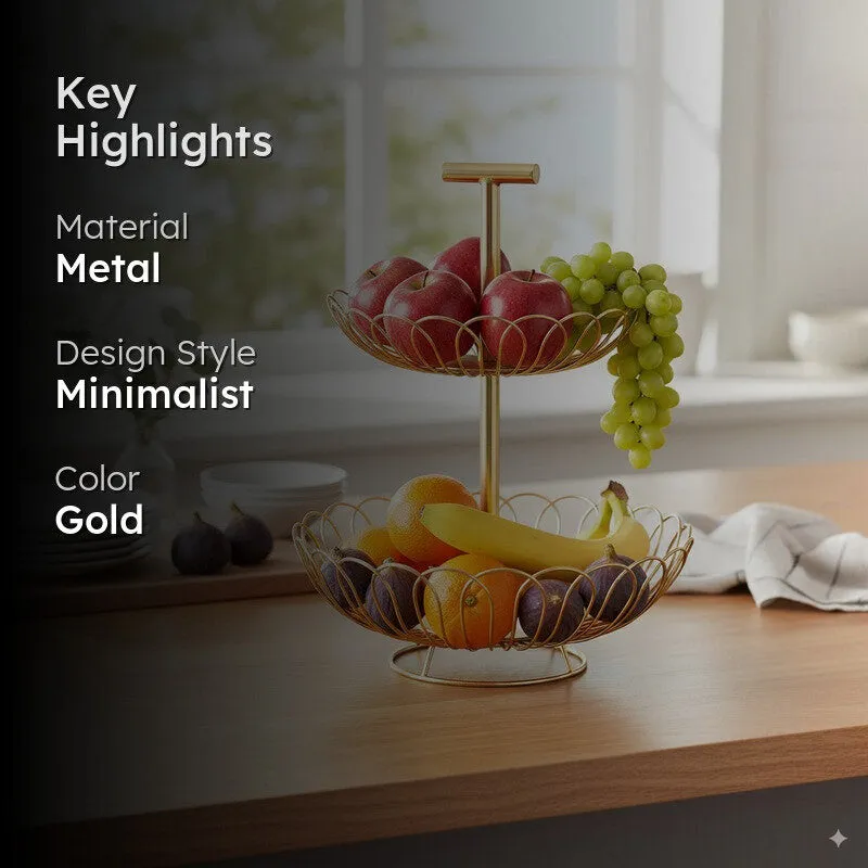 Liora Gleam Fruit Basket media 2