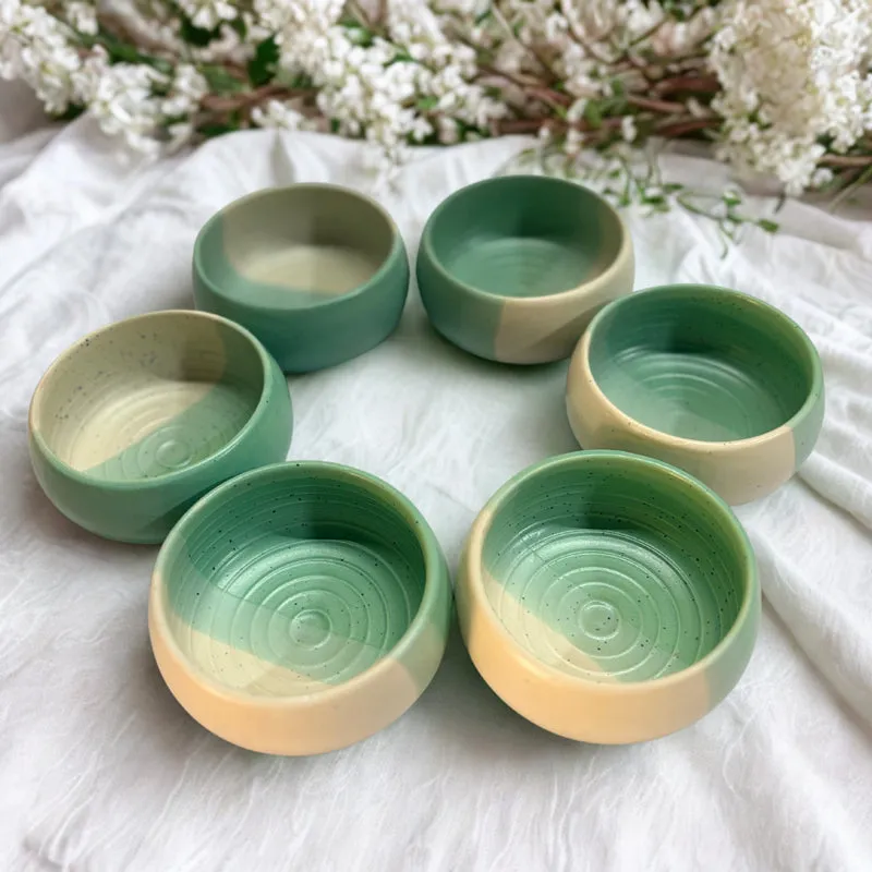 Cera Stripe Snack Bowl  - Set Of Six media 3