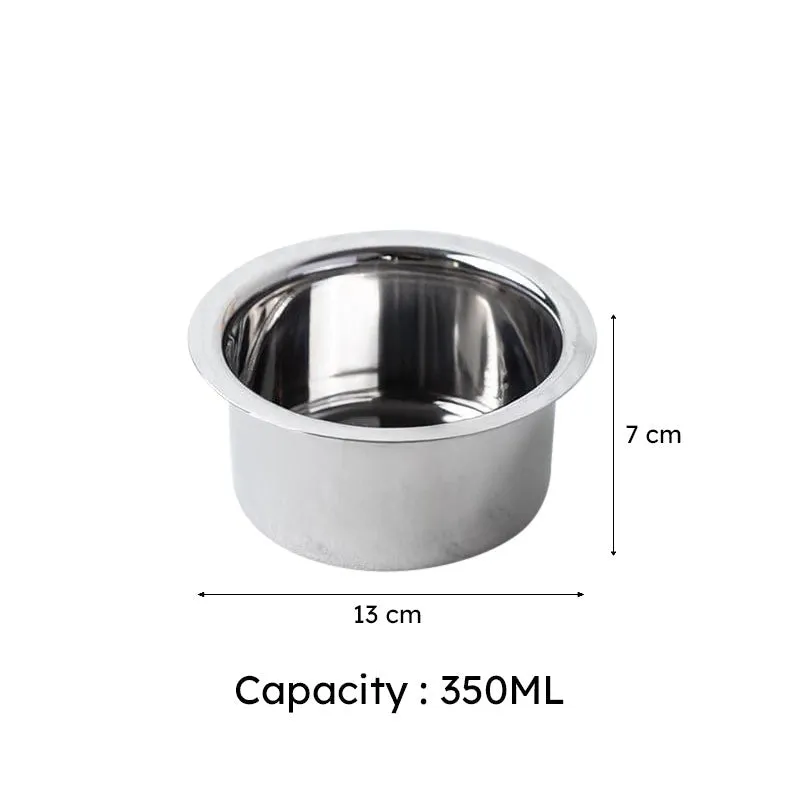 Avsa Stainless Steel Pateela - 350 mL / 5 Inches - 9