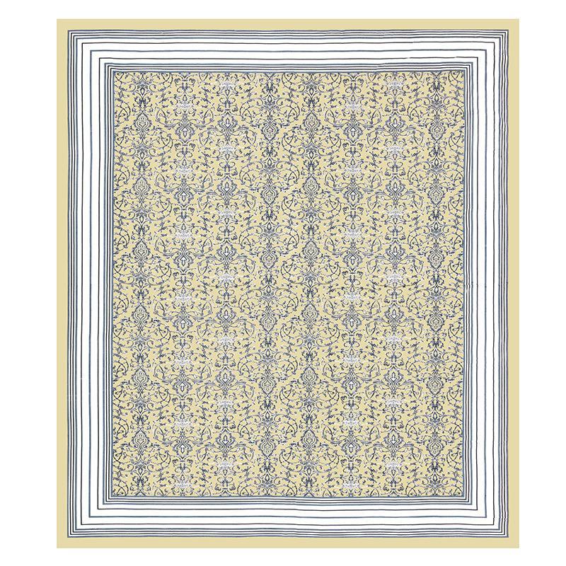 Avani Aura Floral Cotton Bedsheet (Yellow) - 150 TC media 4