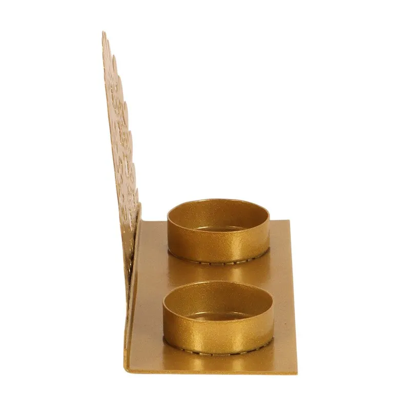 EthnicGold Tealight Holder media 6