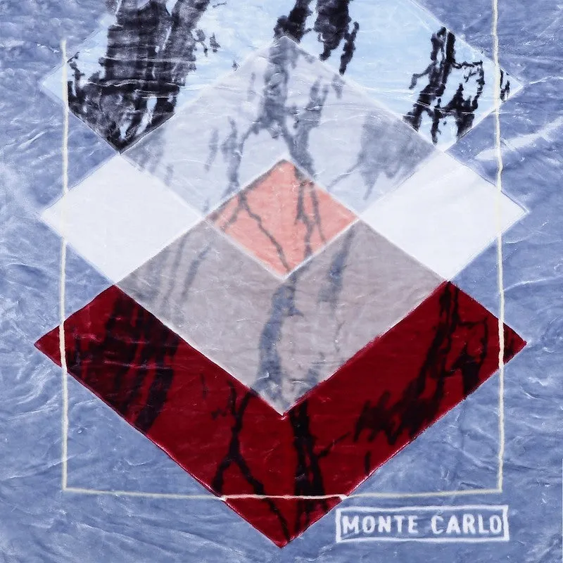 Monte Carlo Geometric Dream Blanket - 852 GSM media 6