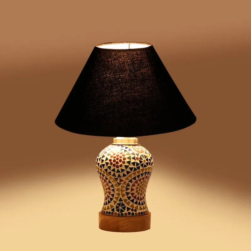 Glowra Wooden Table Lamp - Multicolor media 7