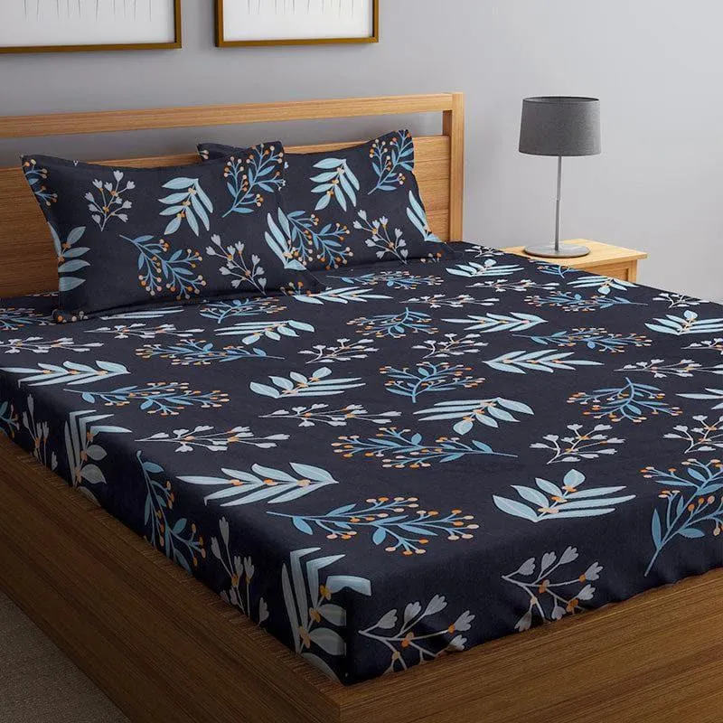 Flowery Abbot Bedsheet - 150 GSM media 1