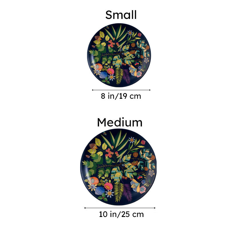 The Vibrant Bliss Decorative Plate - Blue media 6