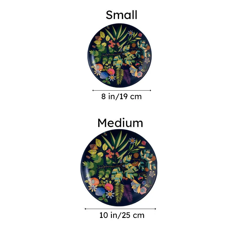 The Vibrant Bliss Decorative Plate - Blue media 6