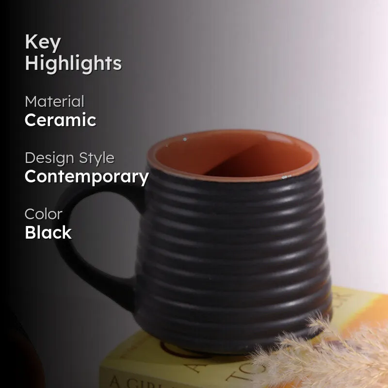 Alvira Ceramic Tea Cup (210 mL) media 2