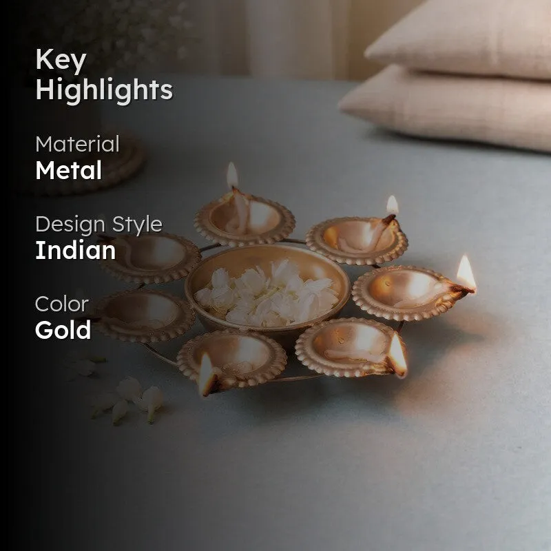 SwarnaJyoti Metal Diyas media 2