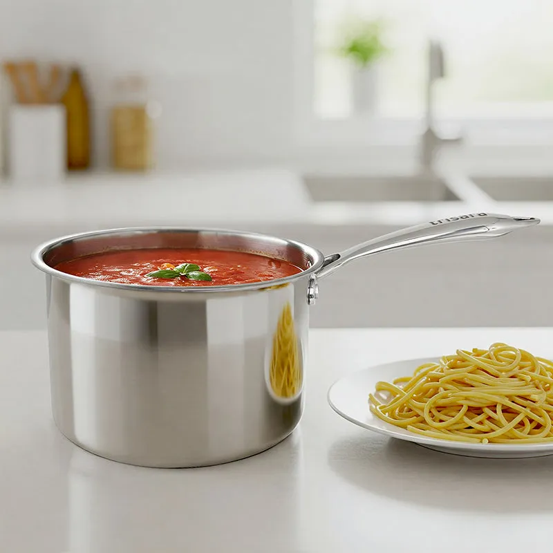 Trilinea Deep Triply Saucepan - 1500 mL/6 Inch media 1
