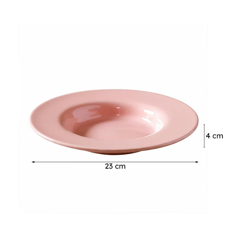 Fired Form Pasta Plate - Set Of Two media 8