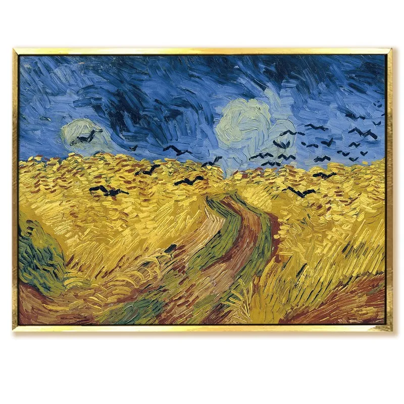 Rural Radiance Canvas Wall Painting With Frame media 3