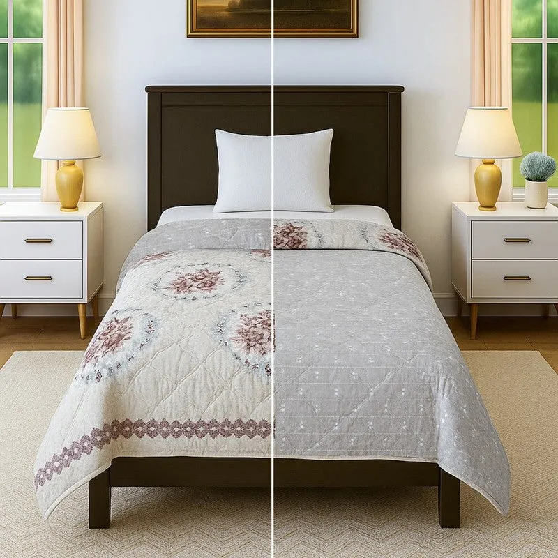 Bloom Theory Cotton Comforters - 300 GSM media 3