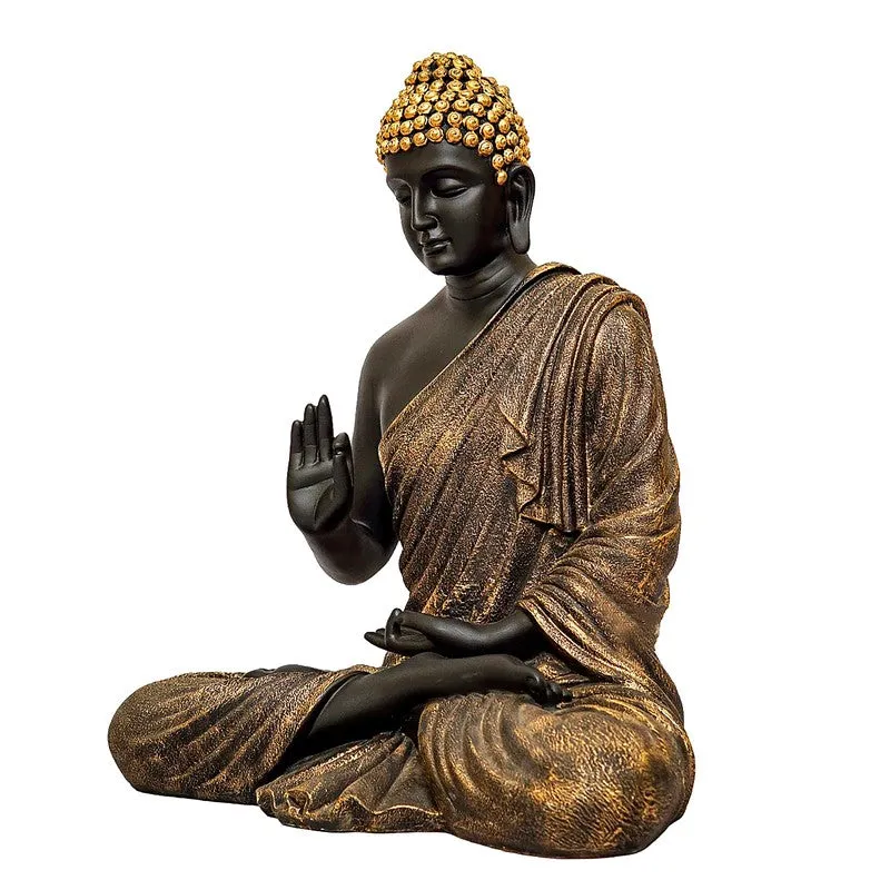 SoulSoothe Buddha Marble Idol - Black media 5