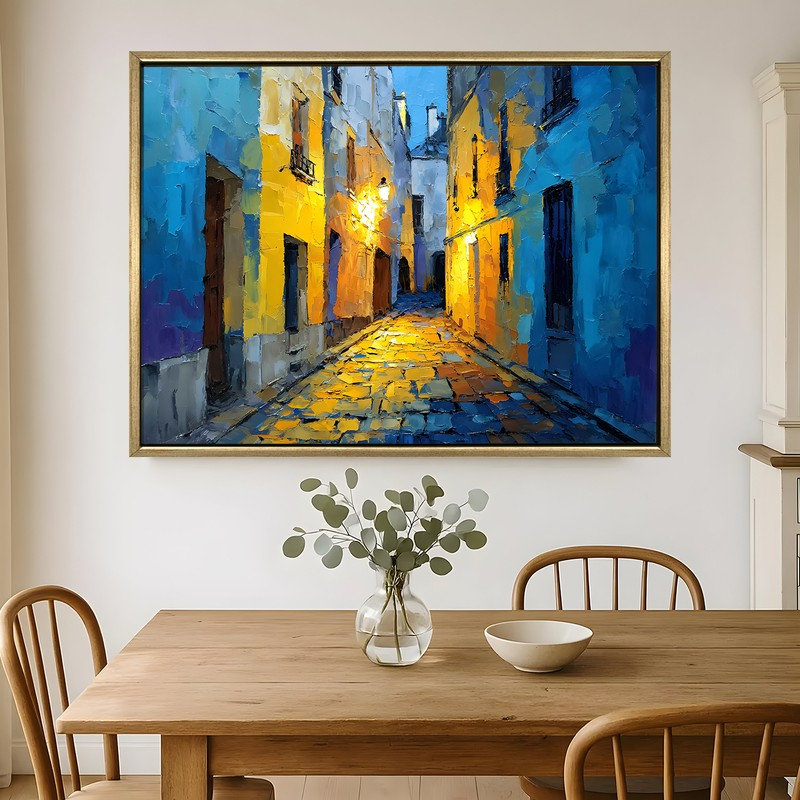 Cobblelight Canvas Wall Painting With Frame