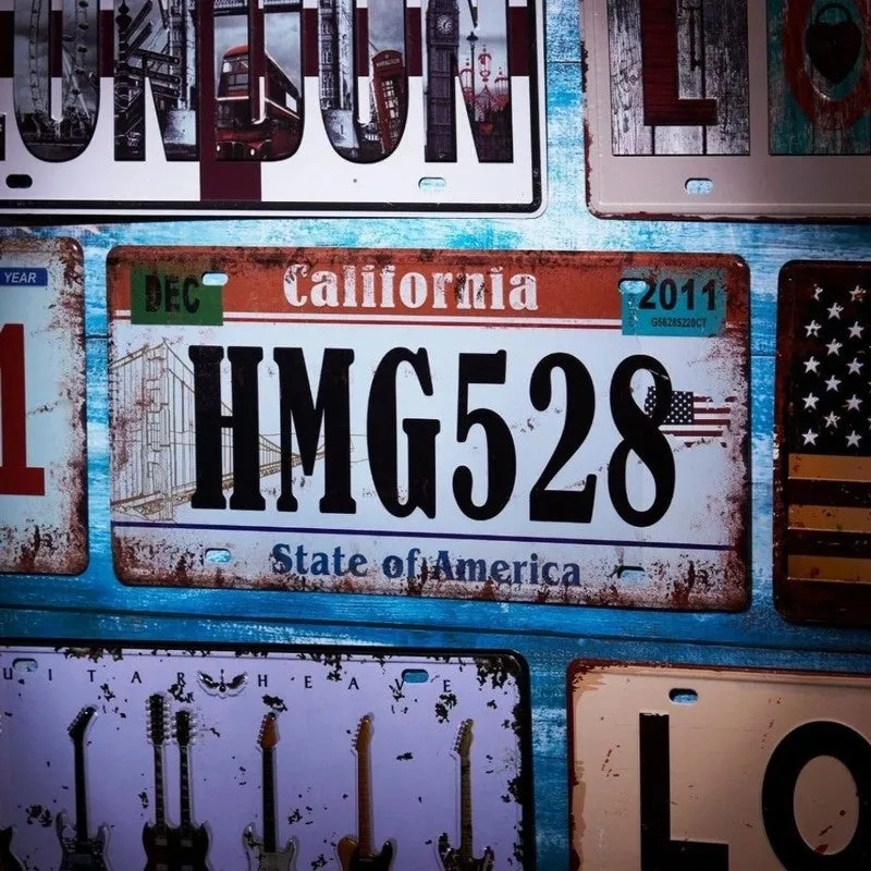 California HMG528 Metal Wall Accent media 1