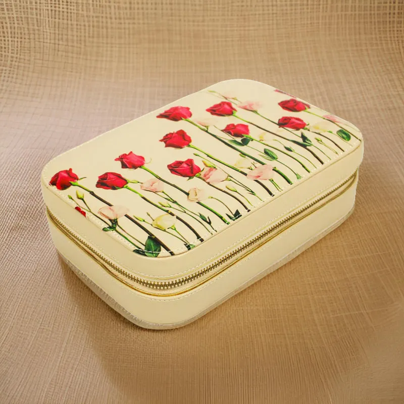 Rosavia II Floral Printed Jewel Box media 1