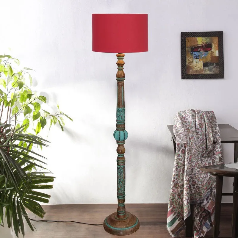 CylindraEdge Luxe Floor Lamp (Red) media 2