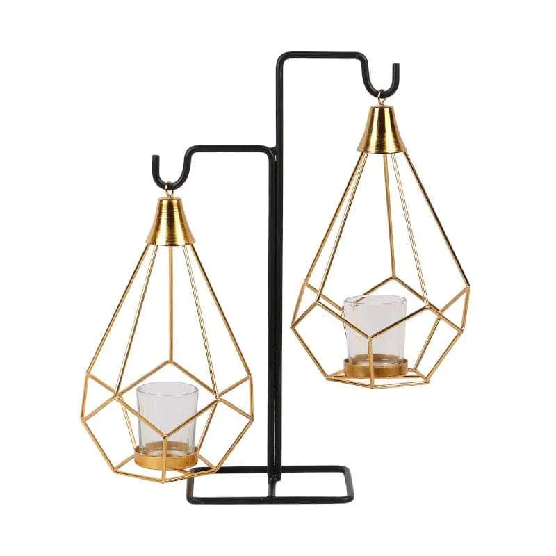 Diamond Balance Tealight Candle Holder media 3