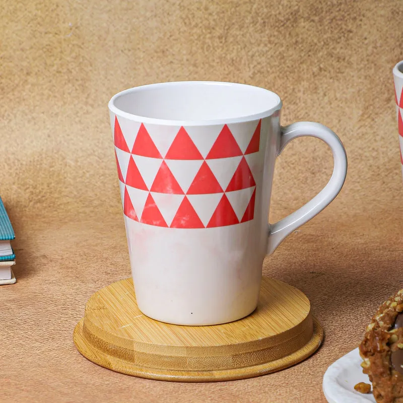 Mivano Melamine Coffee Mug (400 mL) - Red media 3