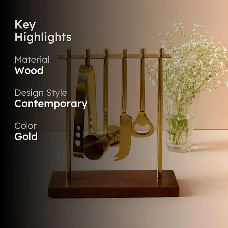 Bartender Tools (Gold) - Set Of Four media 2