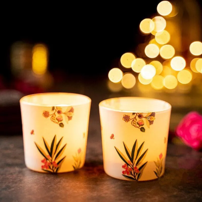 Grassy Glee Candle Votive - Set Of Two media 1